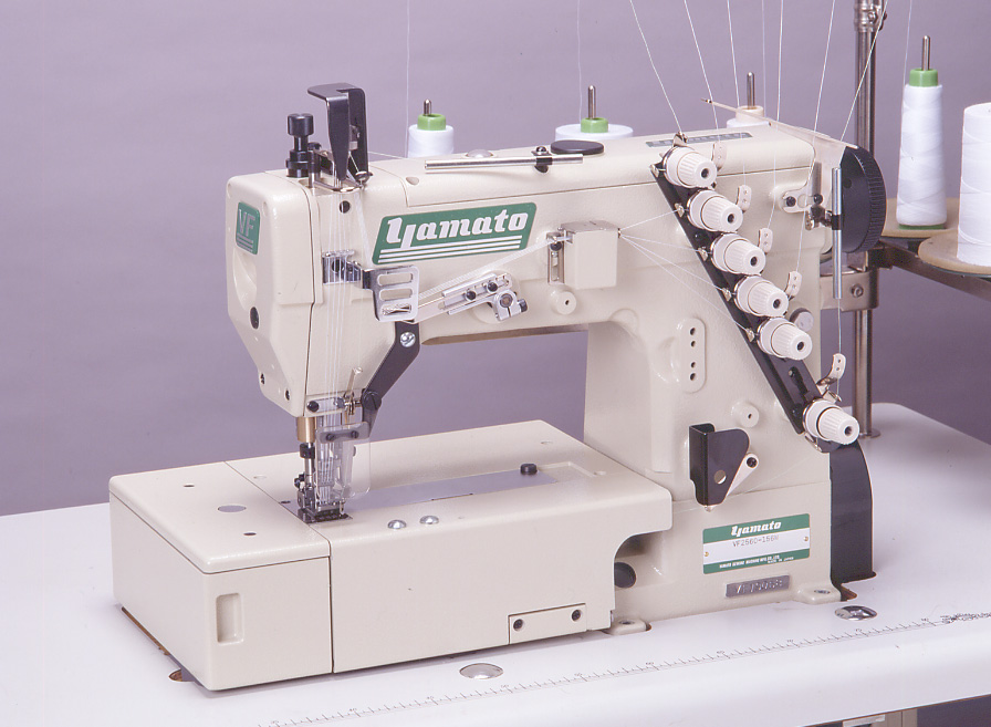 VF2560 :: 4 Needle 6 Thread Flat Bed Interlock Stitch Machine with Active  Thread Control for General Seaming, VF2500-8 series - Interlock (Flatlock/Coverstitch), Products