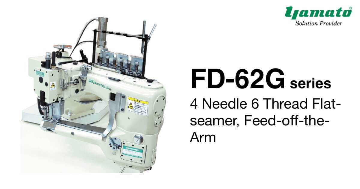 Yamato FD-62-DRY Flat-Lock Sewing Machine - Maquicampos