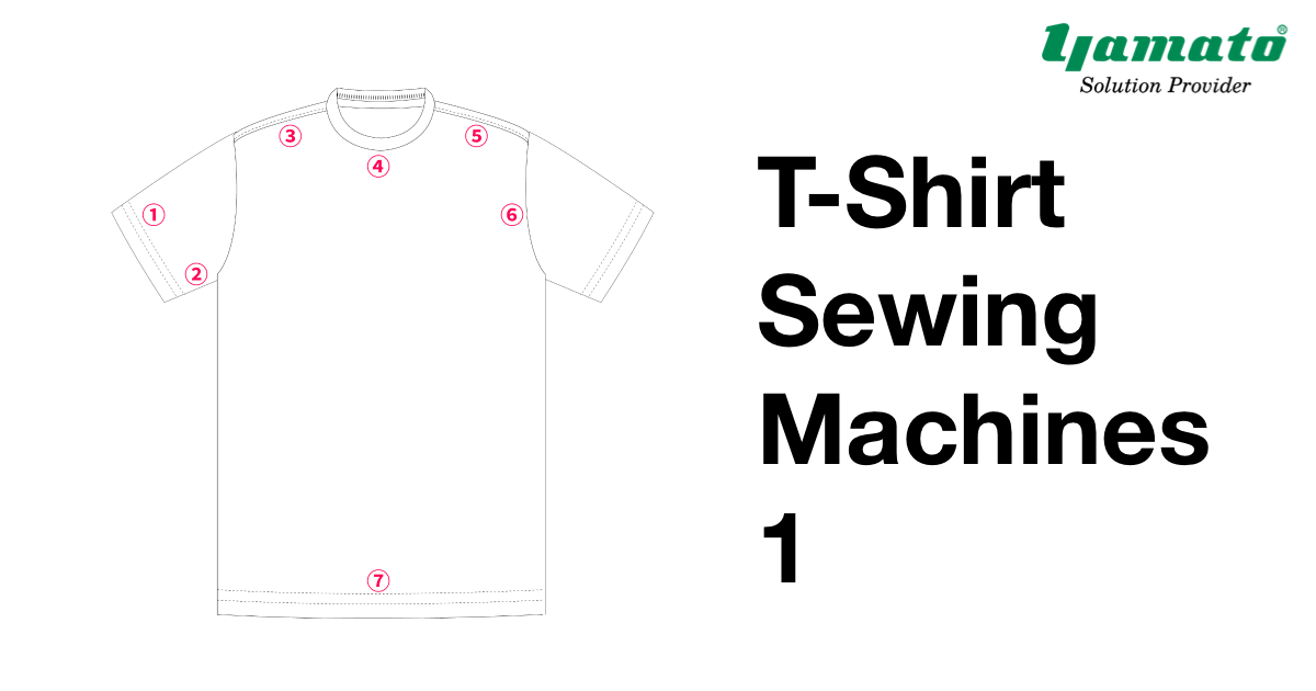 Tシャツ 1 - 縫製アイテムから探す | 製品案内 | ヤマトミシン製造株式会社